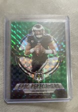 2023 Panini Mosaic - Epic Performers Jalen Hurts #EP-JHT Green Mosaic Prizm
