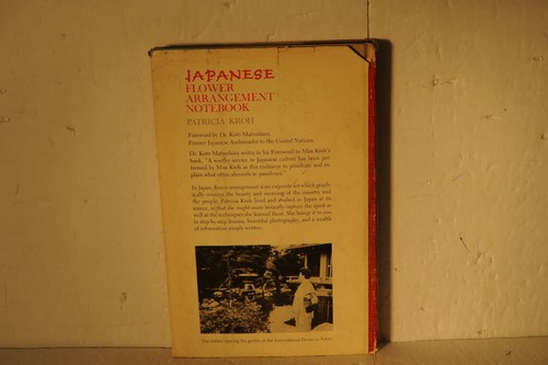 Japanese flower arrangement notebook, Patricia Kroh, 1962 HC flower book - Imagen 3 de 4