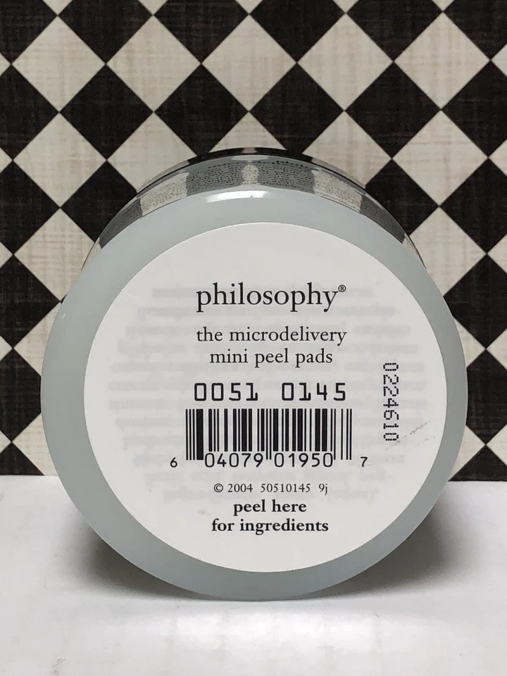 Philosophy The Microdelivery Mini Almohadillas Peeling 60 Almohadillas 2 OZ ~ NUEVO SELLADO Foto 3 de 4