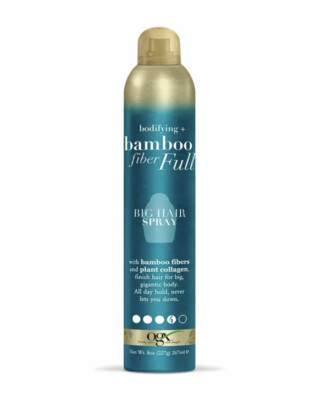 OGX Bodifying + Bamboo FiberFull Big Hair Spray, 8 Ounce DISCONTINUED