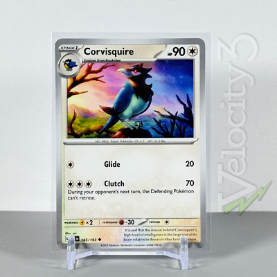 corvisquire pokemon card POKÉMON GAME S8 088/100 C Journey Together Type Corviknight Cards | Dex -