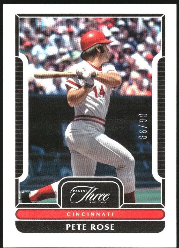 2023 Panini Three and Two - Pete Rose #70 - 1 of 1