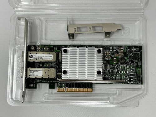 HP 656244-001 Ethernet 10Gb Dual Port 530SFP+ PCIe Adapter Card 652501-001 #A6-2 - Picture 1 of 4
