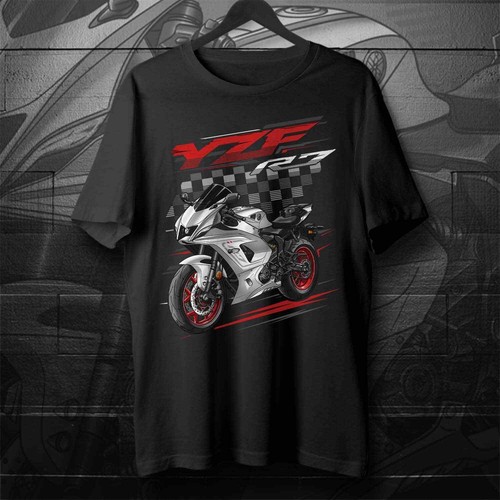 Yamaha R7 Motorcycle T-Shirt, Tee for YZF Riders - Picture 6 of 9