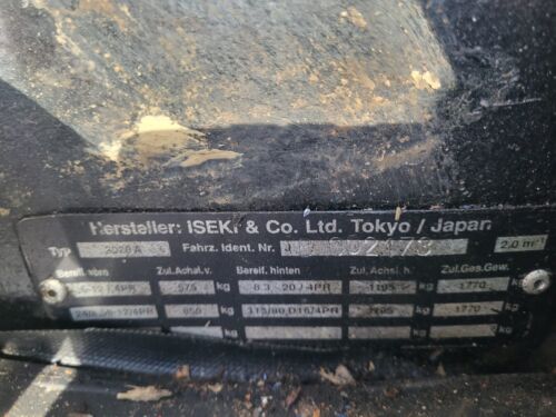 Iseki 3020 Allrad Winterdienst - Bild 13 von 17