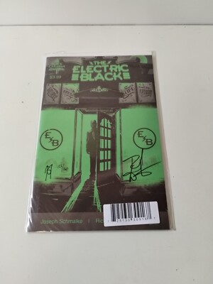 Electric Black #1 2nd Printing Signed Schmalke & Woodall w/ COA DF Option 122