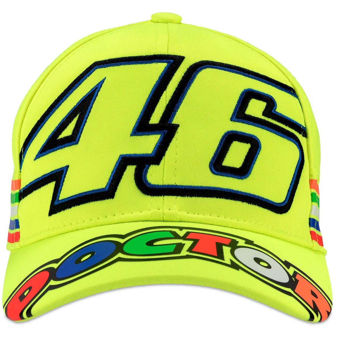 VR46 Official Valentino Rossi Kid's Stripes Doctors Cap
