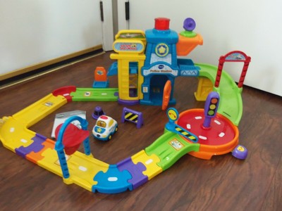 vtech go go smart wheels police station playset
