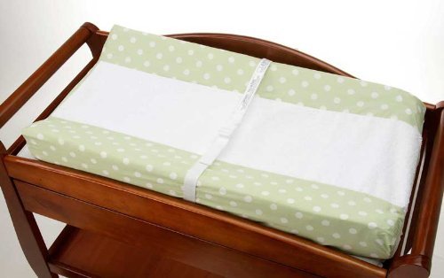 NoJo 2er Pack Dot Wickelauflage Tischdecke - neuwertig mit weißen Punkten - Bild 1 von 1
