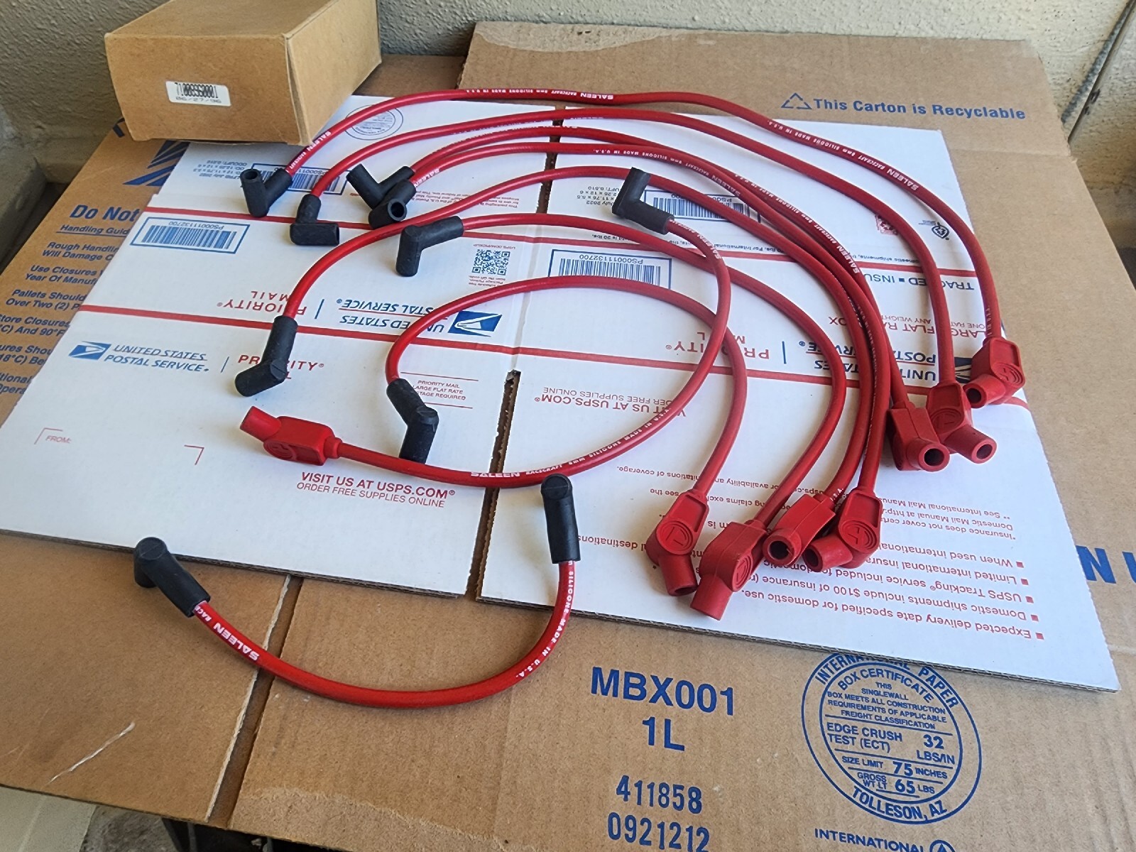 SALEEN RACECRAFT spark Plug Wires NOS NEW 80s 90s V8 302 COBRA Foxbody