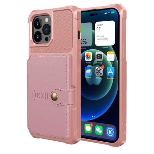 A prueba de golpes Multi ranuras para tarjetas de crédito Wallet Leather Case Cover para Apple iPhone - Imagen 36 de 57