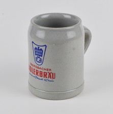 Ebersbacher Adlerbr&auml;u Bierkrug - Bierhumpen - 0,5 Liter - Steingut - Beer Mug