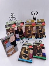 Hanes Women Hipsters Bikinis Boy Shorts Pink Black Blue Seamless Microfiber