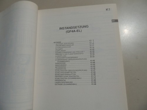 Mazda Xedos 9 Werkstatthandbuch Automatik getriebe ATX GF4A-EL Ausgabe 12.1993 - Picture 8 of 13