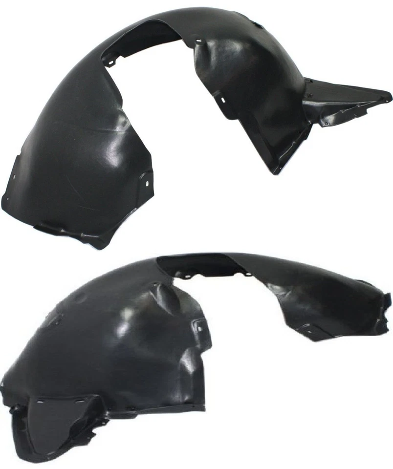 Front Left & Right Fender Liner Set w/ Clips For 2012-2015 Volkswagen Passat Foto 2 de 2