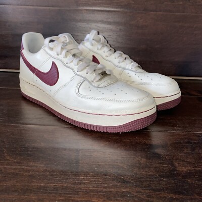 DB4455-100 Mens Nike Air Force 1 Low '07 Craft 'Dark Beetroot' Size 9