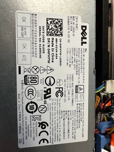 Dell OptiPlex 7070 SFF i7-9700 3.0GHz, 32 GB, 1TB SSD, DVD-RW, Win 10 pro*RX550 - Picture 8 of 13