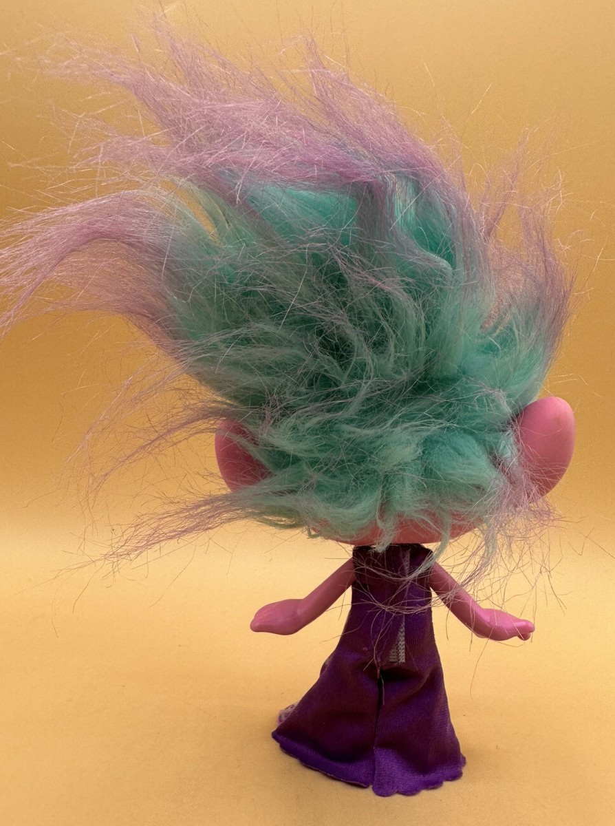 Trolls ドール Treasure Troll Doll ACE Novelty Yellow Hair Green Eyes