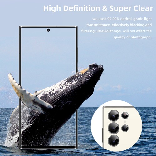 For Samsung Galaxy S24 Ultra S23 Plus Metal Rings Camera Lens Protector Cover - Picture 28 of 73
