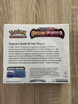 Pokemon Booster Box Origine Perduta Ita Lost Origin Display 36 Bustine  Italiano | eBay