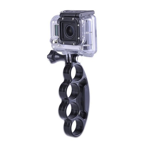 Handheld Knuckle Finger Grip Poigne Mount Selfie Accessory GoPro Hero 6 7 5 4 3 - Photo 9/9