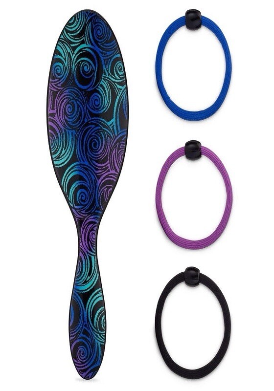 Wet Brush Limited Edition Luminous Glow Detangling Hair Brush & Styling Set NEW