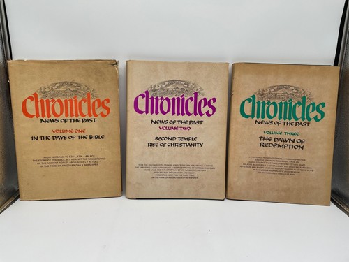 Chronicles: News of the Past Volumes 1 2 & 3 Hardcover Book - Picture 1 of 12