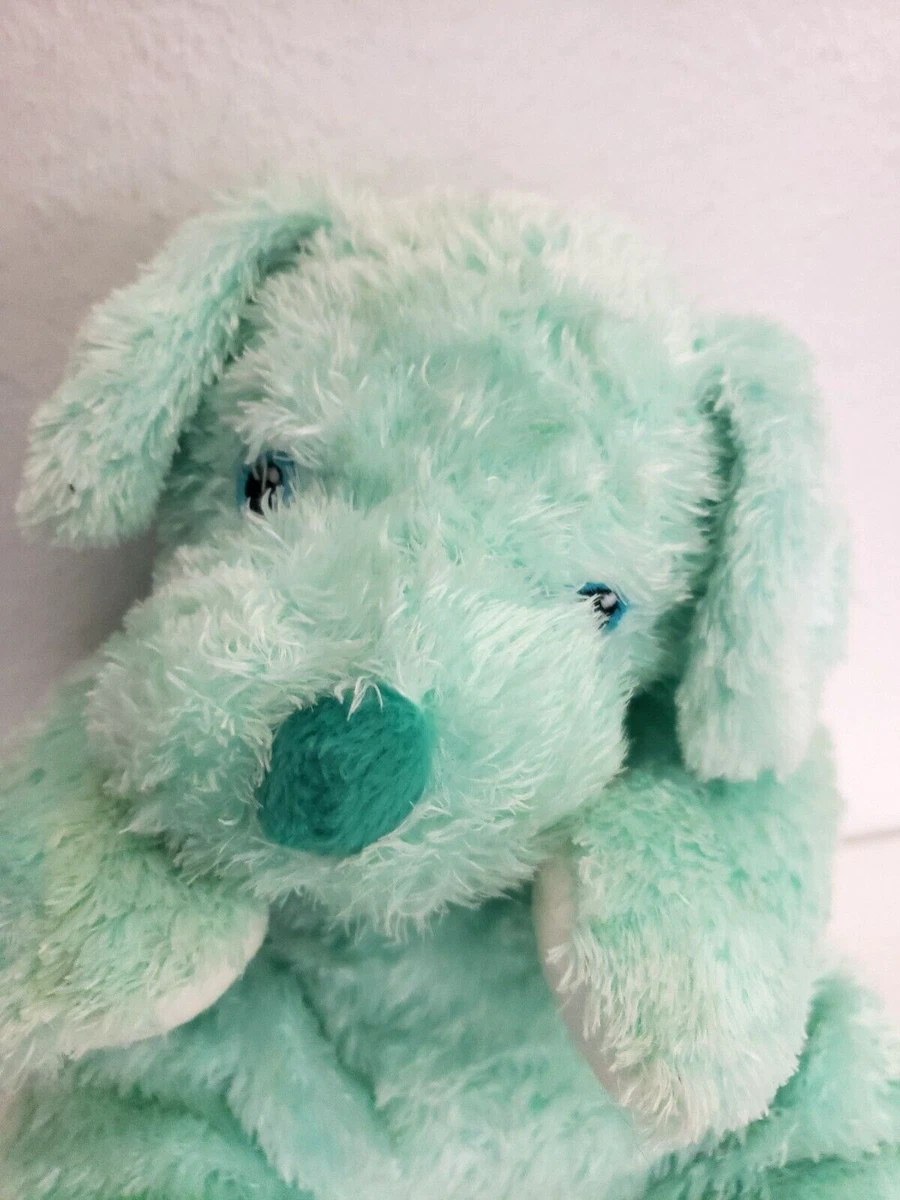 Green dog plush top
