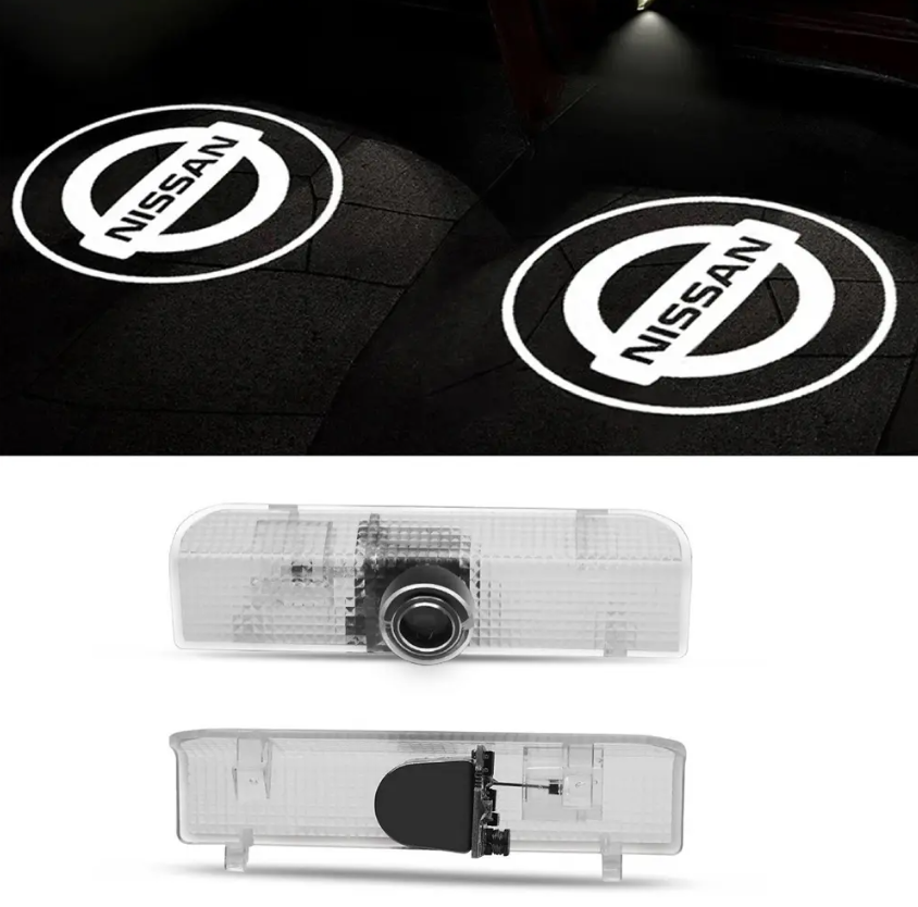 2/4 LED Car Door Lights Projector Courtesy Ghost Shadow Lamp for Nissa n eBay