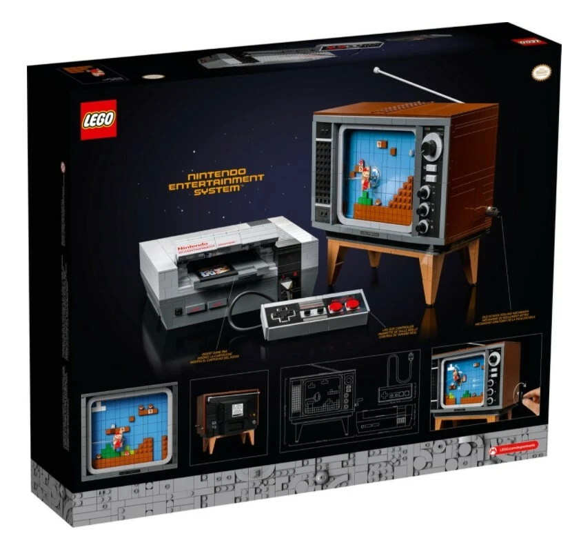 Lego mario 2025 tv set