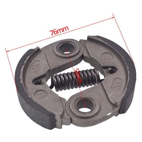 Conjunto de transmisión de embrague OD de 76 mm se adapta al motor cortador de cepillo Honda GX31 GX35 - Imagen 3 de 8