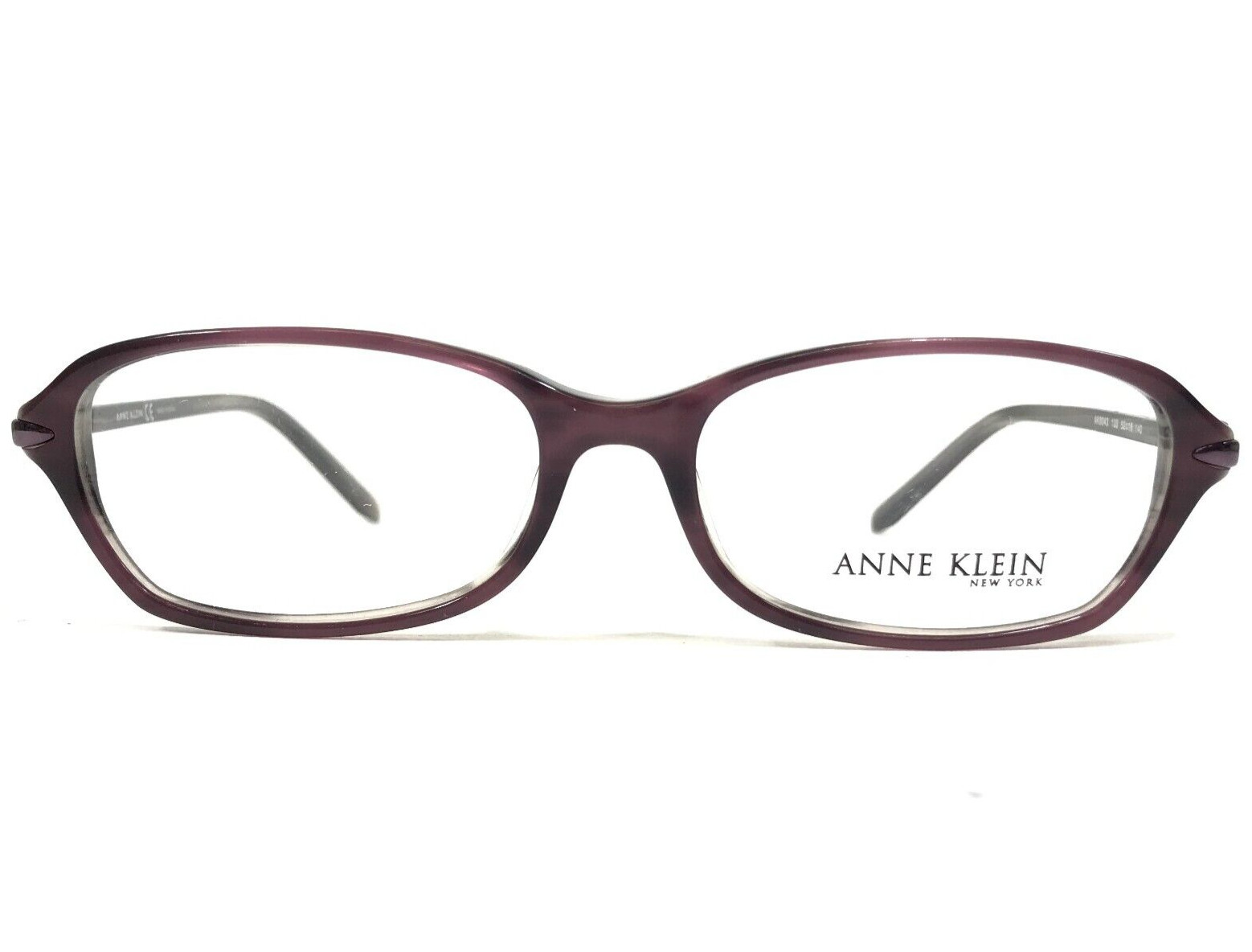 Оправа для очков Anne Klein AK8043 133 Фиолетовая прямоугольная с полной оправой 52-16-140