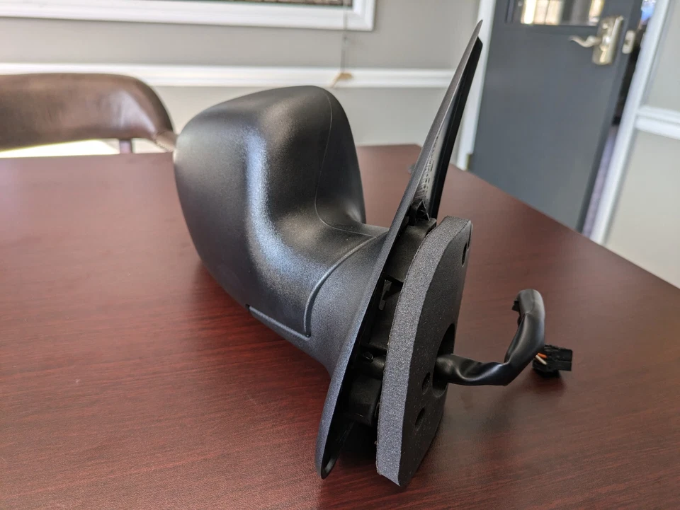 Espejo retrovisor lateral de pasajero genuino Mopar OEM 1999-2004 WJ Jeep Grand Cherokee NEGRO Foto 3 de 4