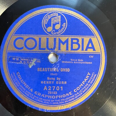 #ad Campbell And Burr Henry Burr ‎– I#x27;m Forever Blowing Bubbles Beautiful Ohio $11.24