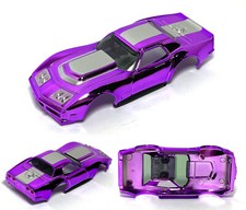1pc AFX-tras A/P Chevy Corvette Slot Car BODY 'Vivid Vettes' UltraChrome VIOLET