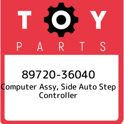 89720-36040 Toyota Computer assy, side auto step controller 8972036040, New Genu