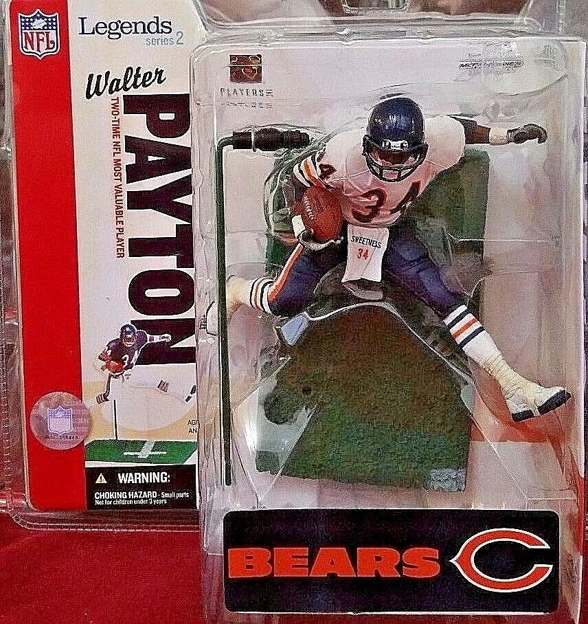 2006 McFarlane NFL Football Legends Series 2 Walter Payton White