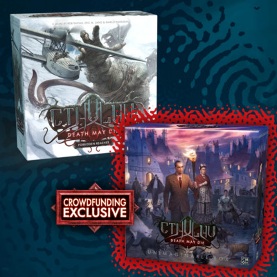 CMON Cthulhu - Death May Die -  Unimaginable Reward - Preorder - Neu