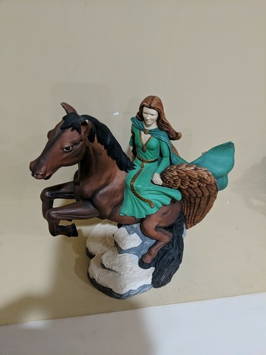 Krystonia Fair Maidens Safe Passage Limited Edition Hand Painted England #1001