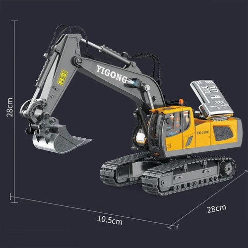 Remote Control Truck Crawler Engineering Vehicle Excavator Radio Control Toys Gi - Picture 5 of 16
