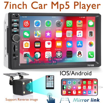 Estéreo De Coche De Doble DIN De 7 Pulgadas, Pantalla Táctil HD, Radio De Coche, Receptor - Foto 4