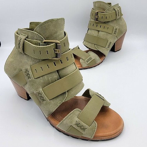 Sorel Nadia Buckle Sandals Leather Open 