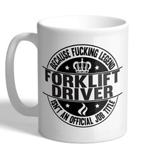 Forklift Driver - Fucking Legend - Mug