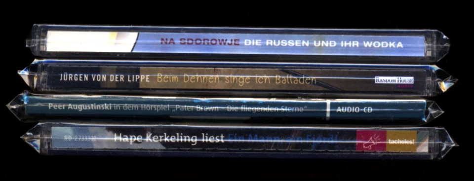 4 HÖRBÜCHER★Hape KERKELING•FJORD★V. D. LIPPE•BEIM DEHNEN★AUGUSTINSKI★WODKA★6 CD★ - Bild 3 von 4