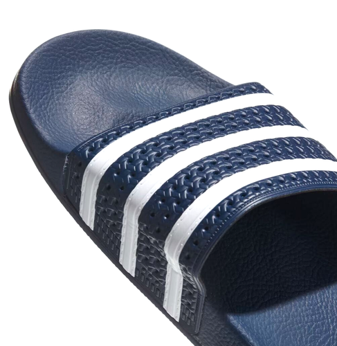 RARE! NEW ADIDAS ORIGINALS MEN'S ADILETTE TREFOIL SLIDES ~SIZE 13 #280222 BLUE - Picture 4 of 9