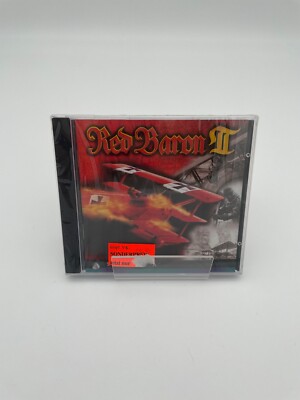 Red Baron II 2 Sierra PC CD ROM Spiel Simulation Game 90er - SEALED / NEU