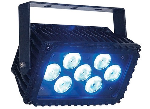 4er SET Showtec Cameleon 7RGB LED Outdoor Fluter, RGB, 7x3W mit Fernbedienung - Picture 10 of 11