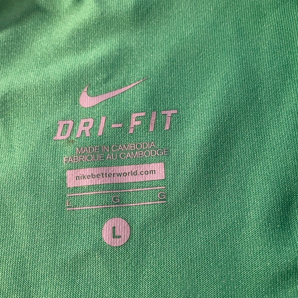 SACAI X NIKE Nike Giacca pull over verde morbido Dri fit