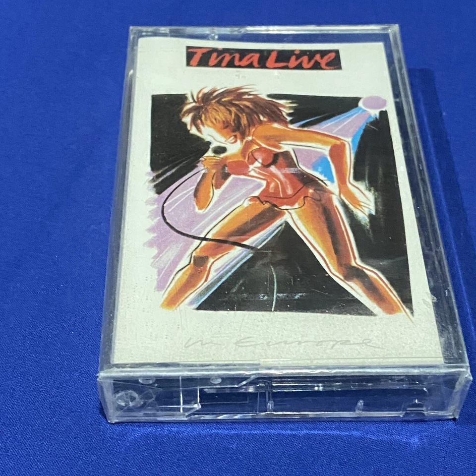 Tina Turner Live In Europe cassette tape 1 Capitol 1988 NEW SEALED NOS - Image 4 of 4