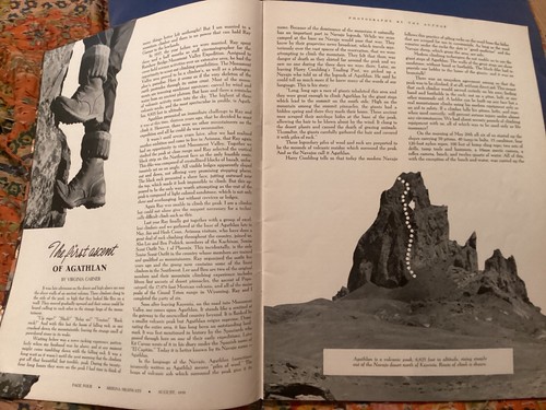 ARIZONA HIGHWAYS, AUGUST 1950 NAVAJO INDIANER, TEPPICHWEBEREI, EXC./ PORTOFREI!!! - Bild 5 von 13